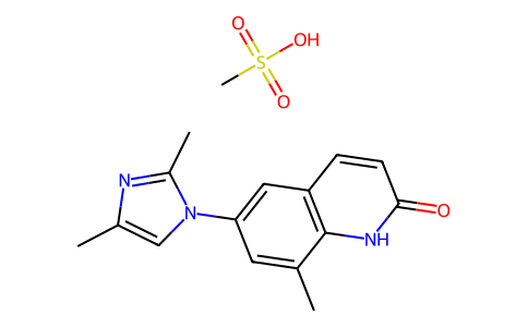 Nanterinone mesylate 102791-74-2